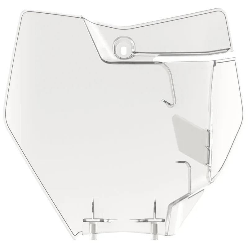 POLISPORT Front Number Plate Clear KTM SX/SX-F125