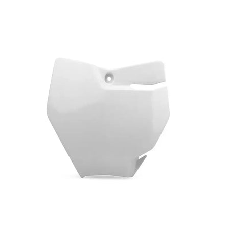 POLISPORT Front Number Plate White KTM SX65