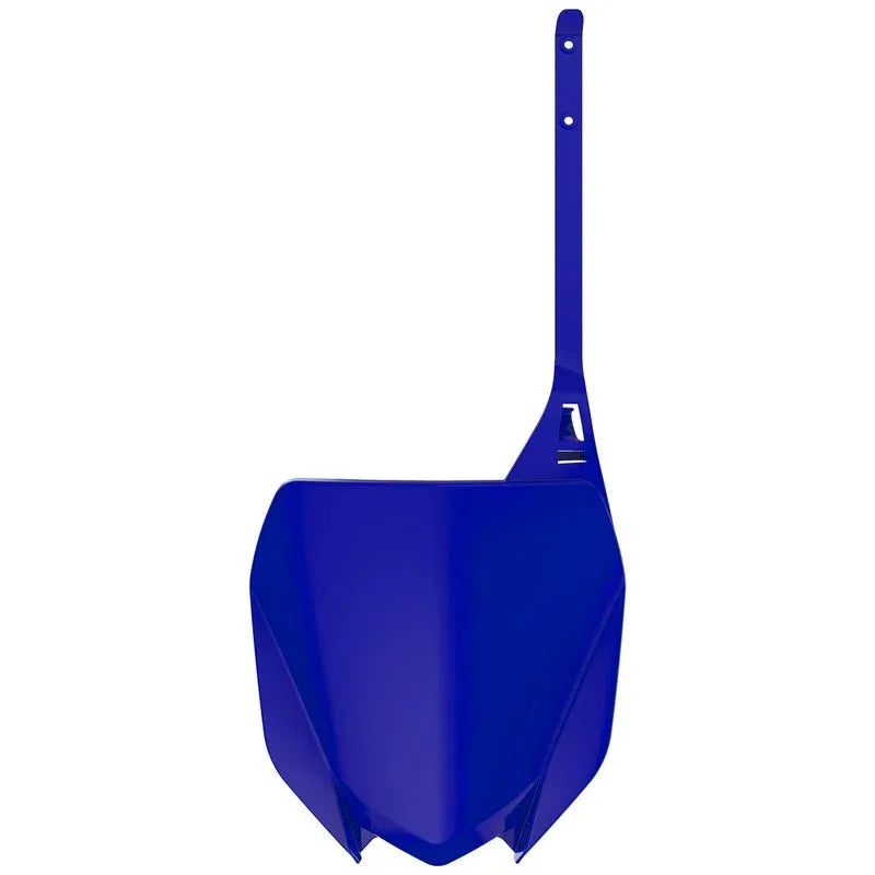 POLISPORT Front Number Plate Blue Yamaha