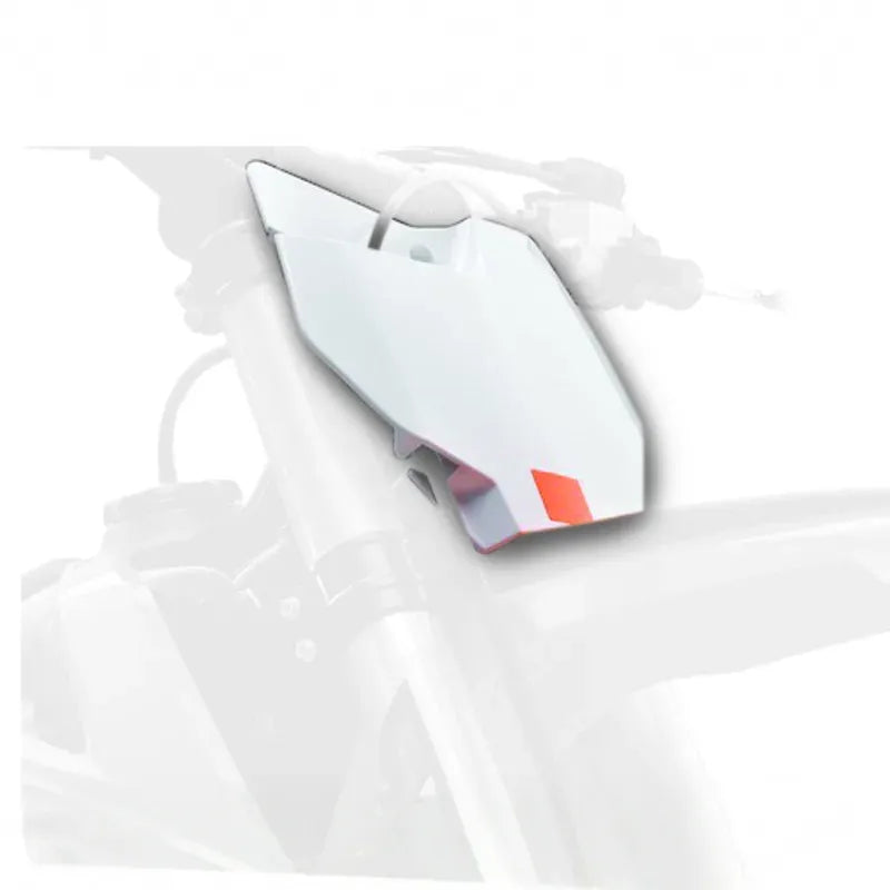 POLISPORT Front Number Plate White KTM SX85