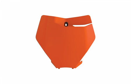POLISPORT Front Number Plate Orange