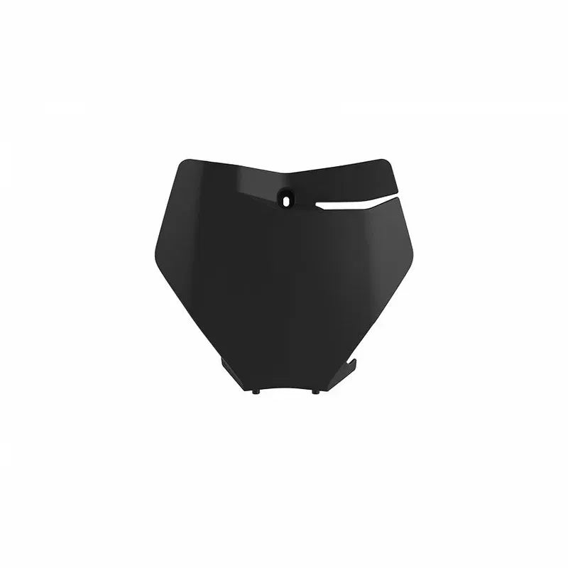 POLISPORT Front Number Plate Black