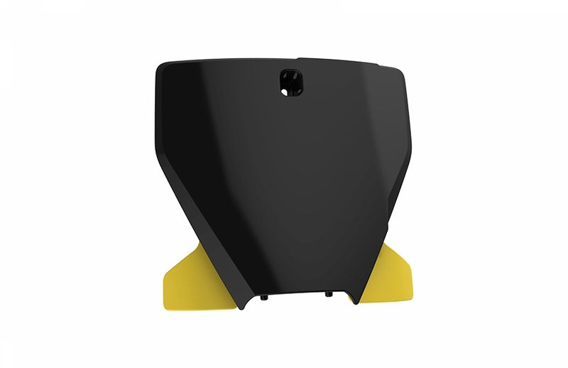 Polisport Front Number Plate Black