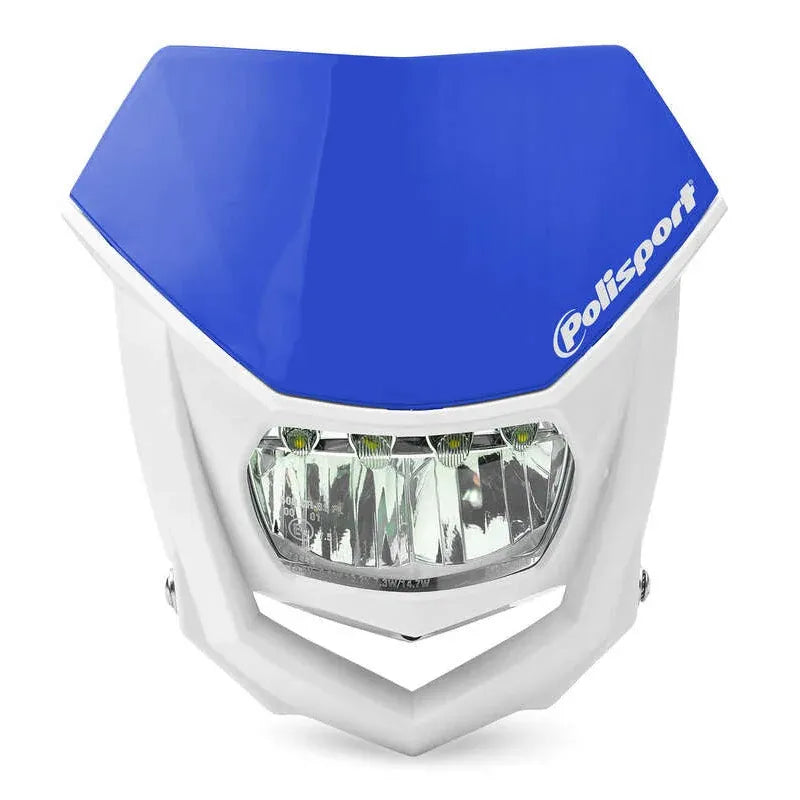 POLISPORT Halo LED Headlight Blue/White