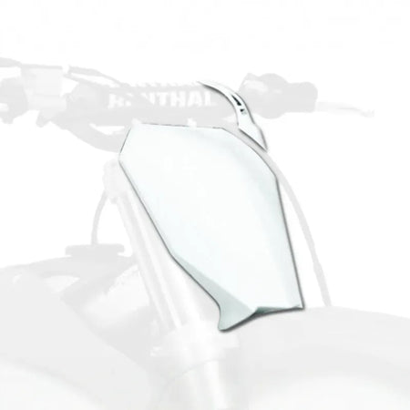 POLISPORT Front Number Plate White Honda CRF450R/RX