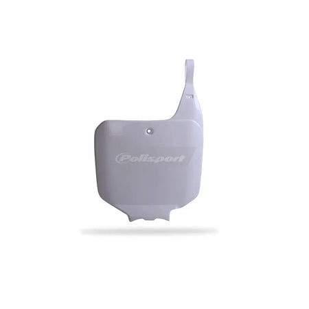 POLISPORT Front Number Plate White Honda