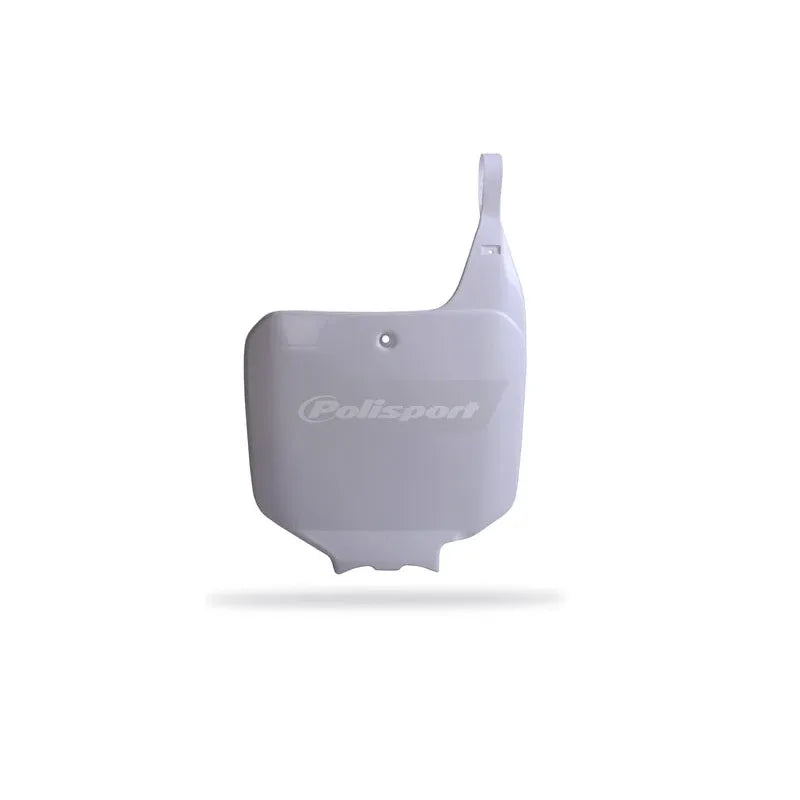 POLISPORT Front Number Plate White Honda