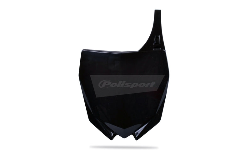 POLISPORT Front Number Plate Black Yamaha
