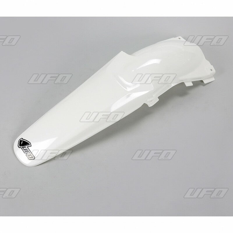 UFO Plast PLASTIC REAR FENDER, WHT/WHT