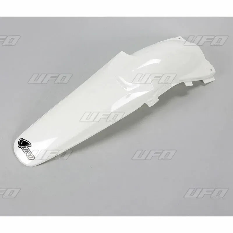 UFO Plast PLASTIC REAR FENDER, WHT/WHT