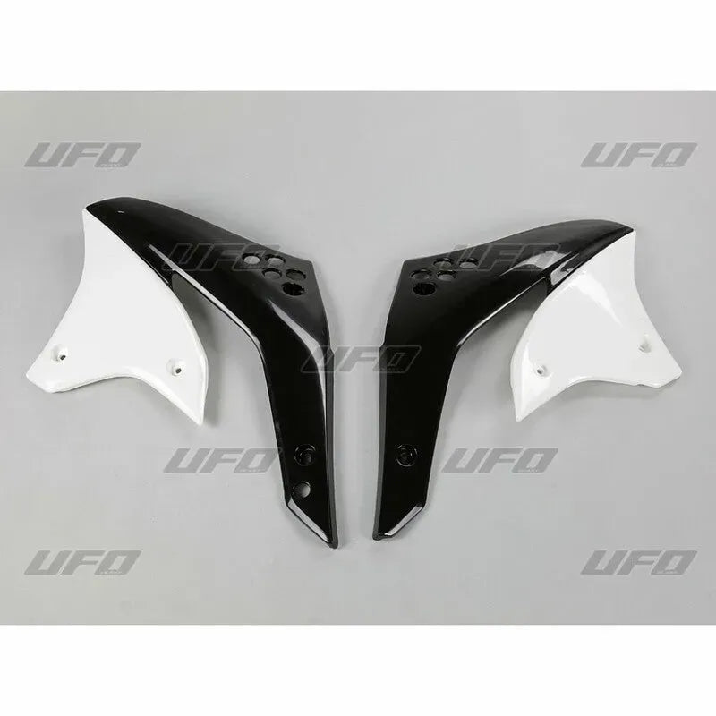 UFO Plast PLASTIC RAD SCOOPS, WHT/WHT