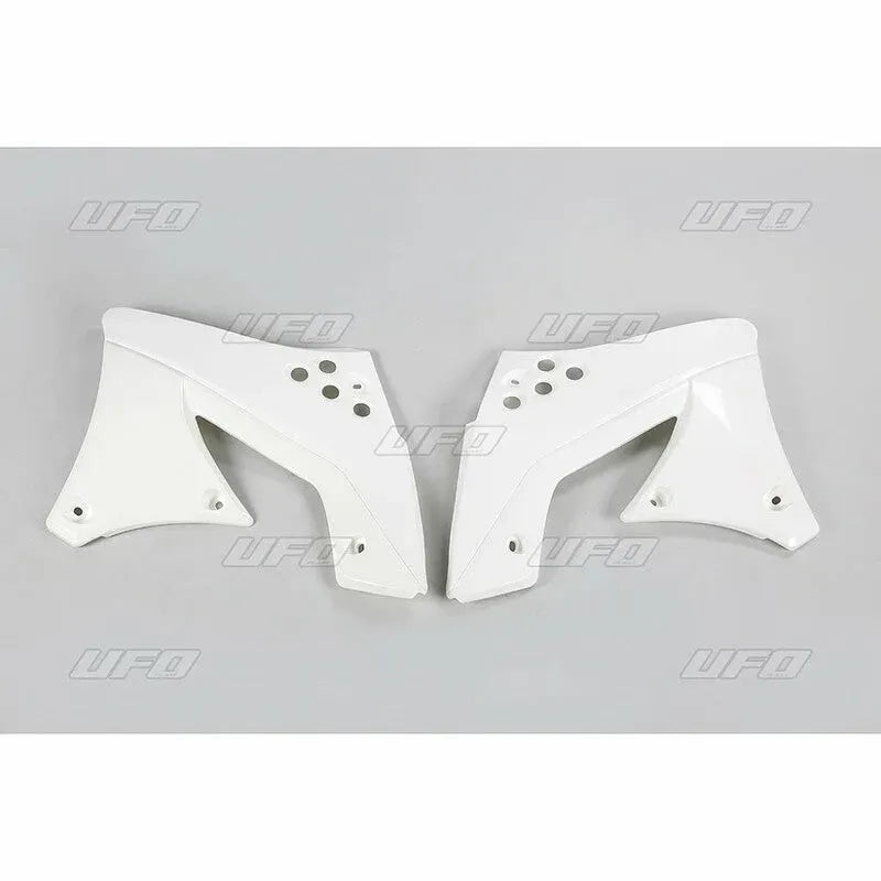UFO Plast PLASTIC RAD SCOOPS, WHT/WHT