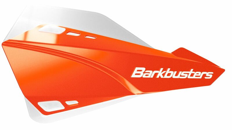 BARKB HANDGUARD SABRE, ORG/WHT