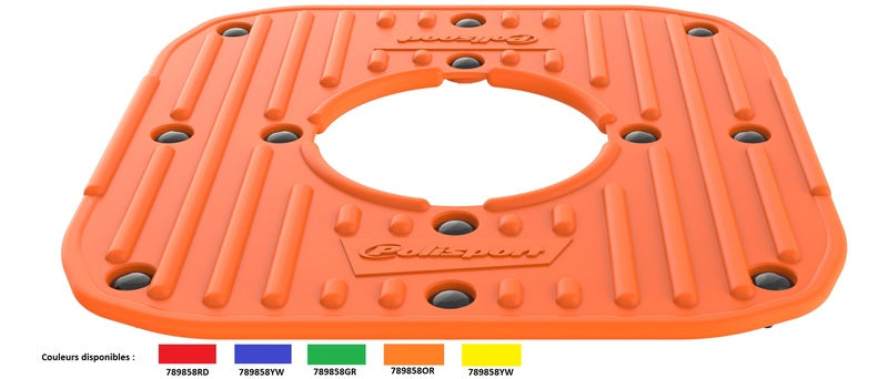 POLISPORT Track Stand Replacement Rubber Orange