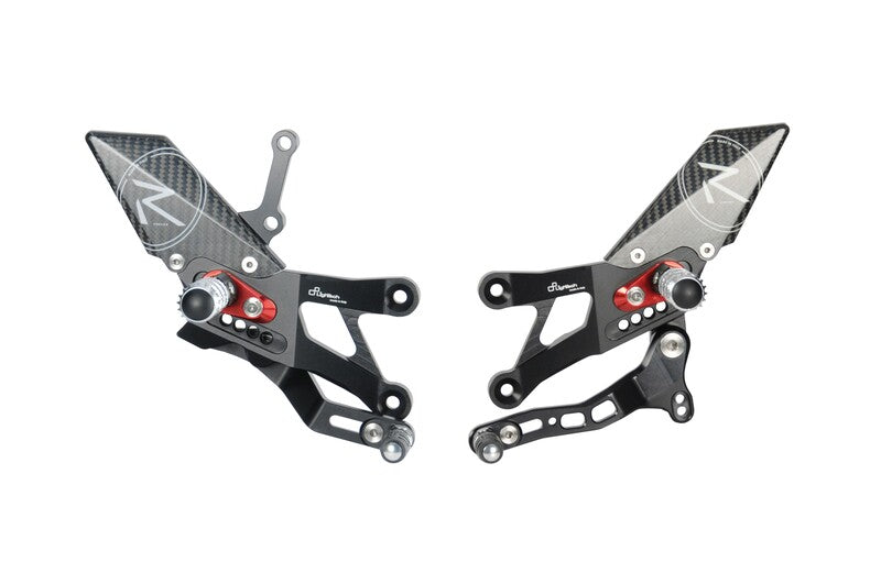 LighTech Racing Adjustable/Foldable Rearset Standard Shifting