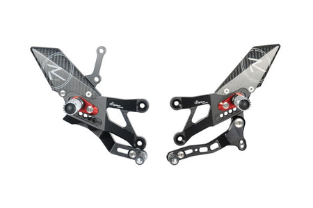 LighTech Racing Adjustable/Foldable Rearset Standard Shifting