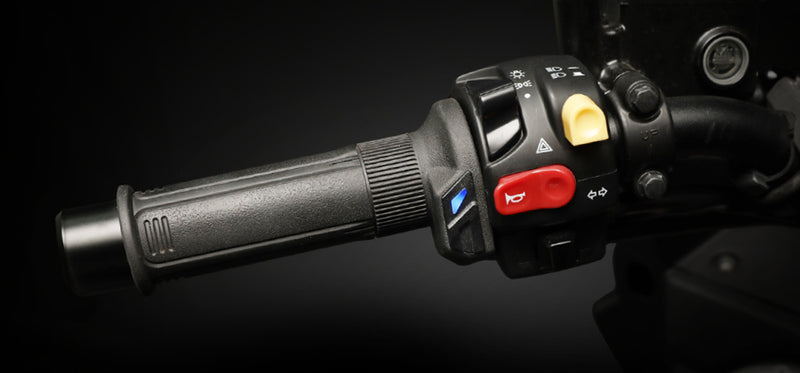 Koso HG13 Premium verwarmde handvatten met geïntegreerde schakelaar