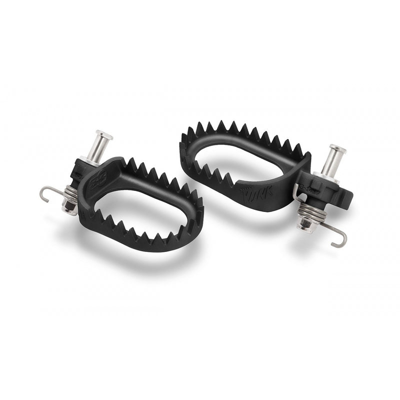 S3 Parts Punk Footpegs Black