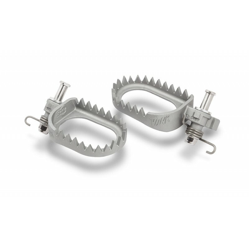 S3 Parts Punk Footpegs Silver