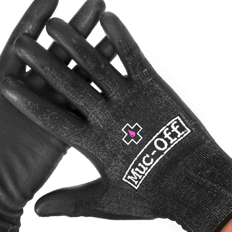 MUC-OFF Mechanics Gloves Black Size L