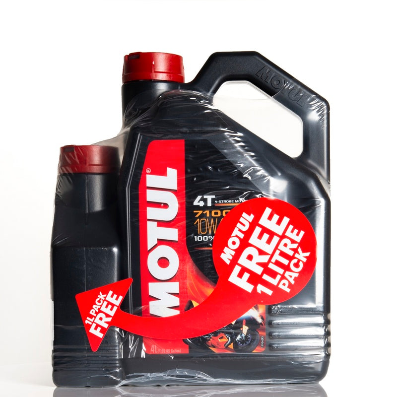 Motul 7100 Motor Oil 10W40 4T Synthetic + Offered