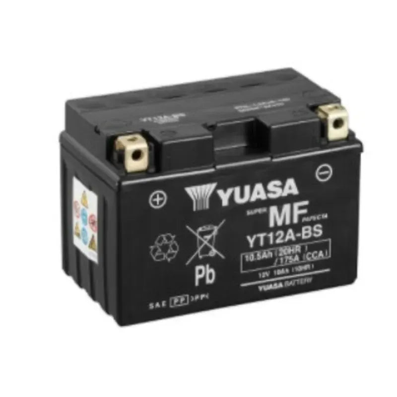 YUASA W/C Battery Maintenance Free Factory Activated - YT9B