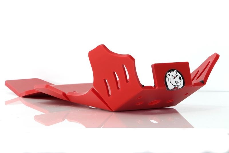 AXP SKID PLATE XTREM HDPE 8MM RED