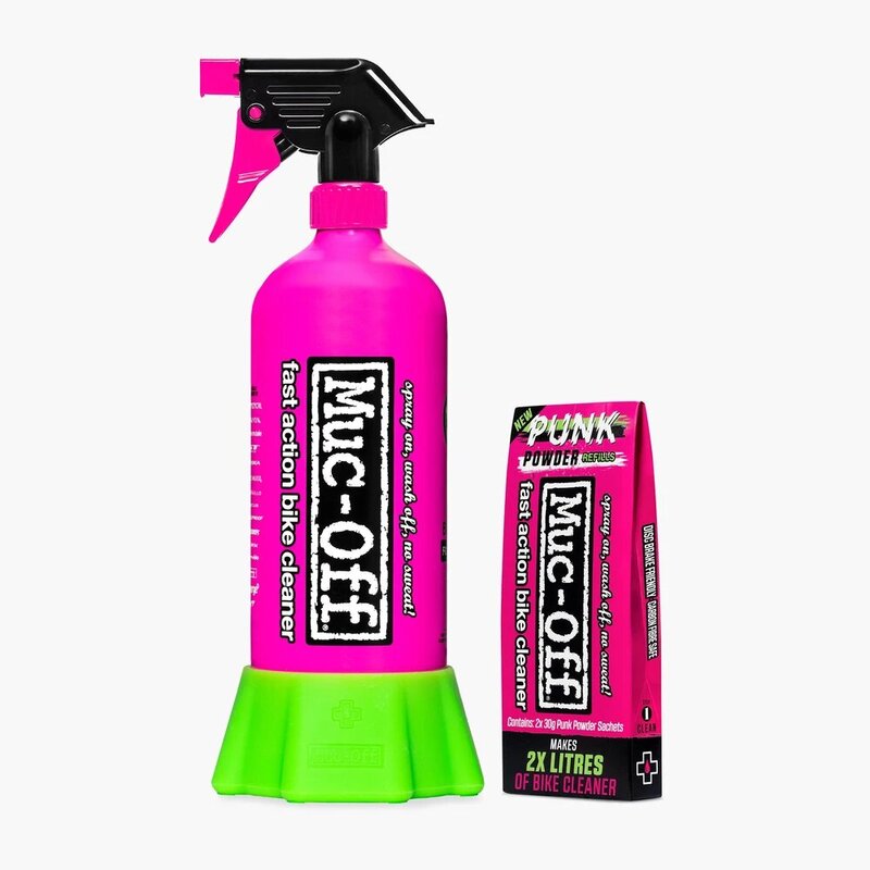 MUC-OFF Bottle for Life Bundle - Aluminum Bottle/Punk Powder