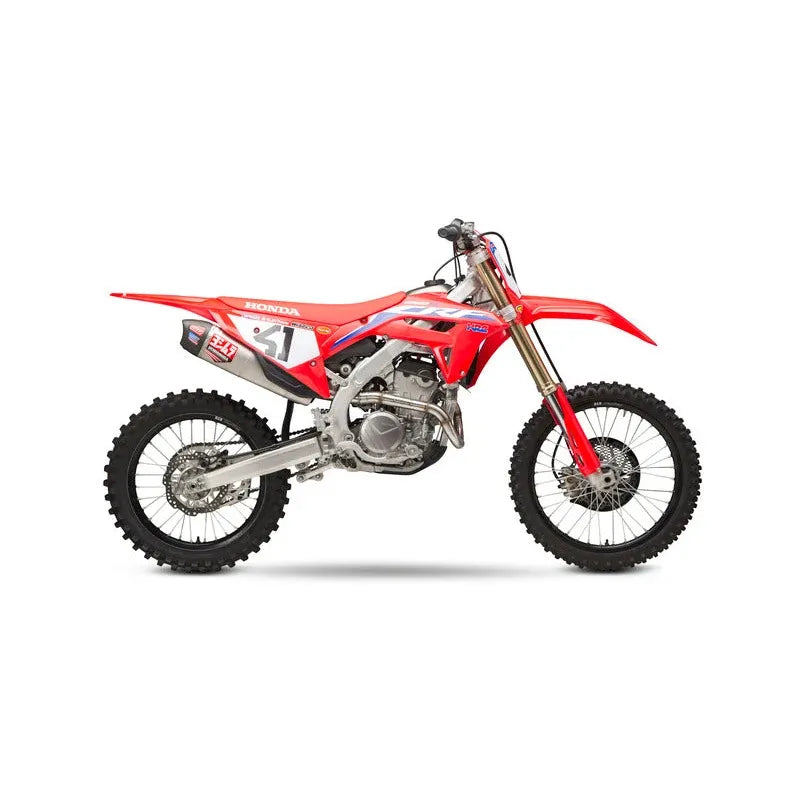 YOSHIMURA RS-12 Signature Series Full Exhaust System Titanium/Titanium/Carbon - Honda CRF250R