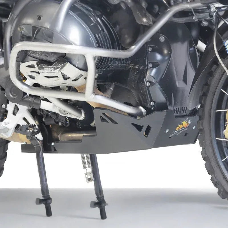 AXP skidplate Adventure HDPE 8 mm zwart/blauw - BMW R1250GS / R1250GSADVENTURE (2019-2022)