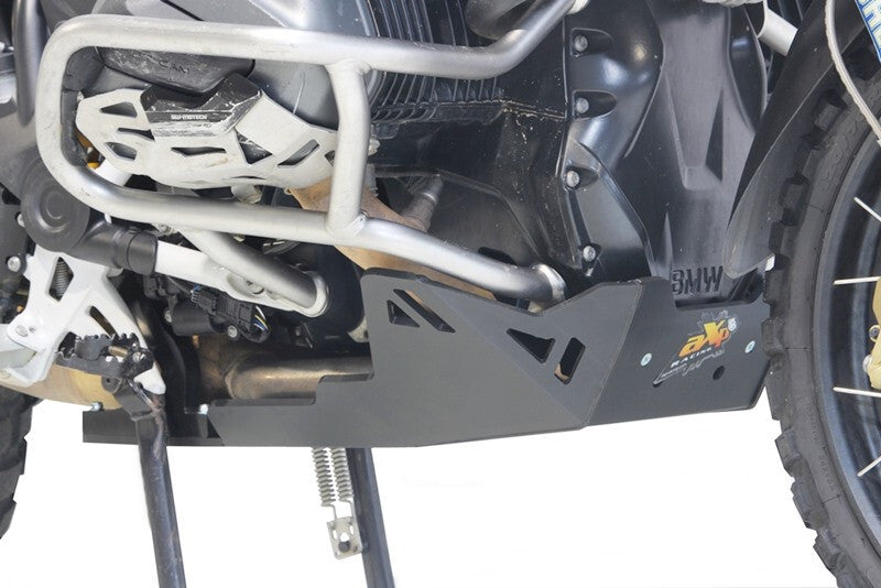 AXP SKID PLATE ADV HDPE 8MM BLK/YELL