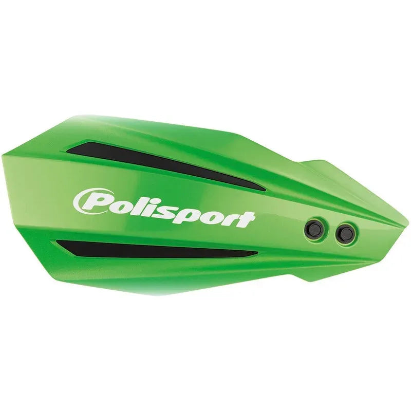 Polisport MX Bullit Handguards Green - Kawasaki KX250 / 450