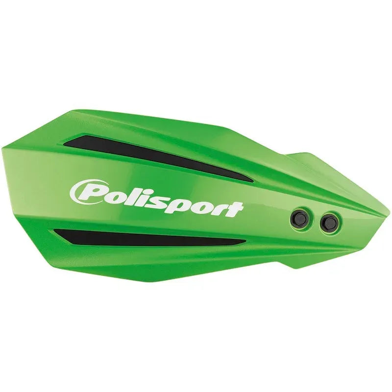 POLISPORT MX Bullit Handguards Green - Kawasaki KX250 / 450