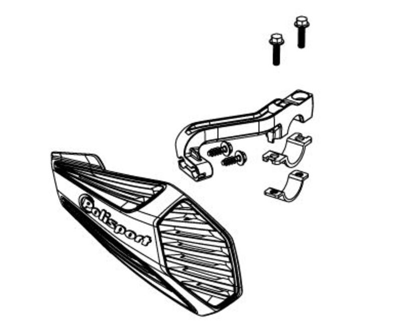 Polisport MX Air/MX Force Handguards Mounting Kit