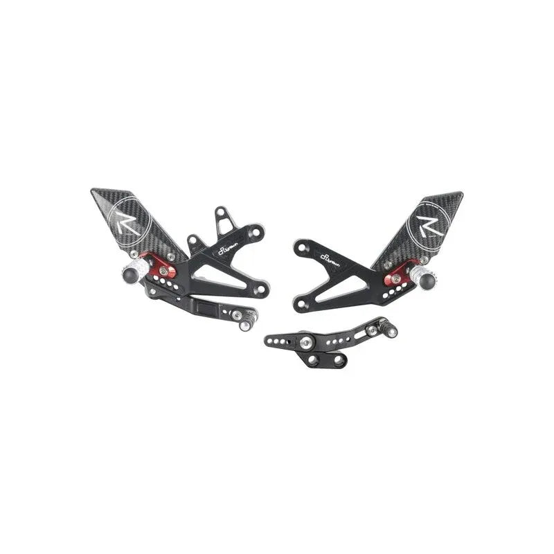LighTech Racing Adjustable Rearset Standard & Reverse Shifting