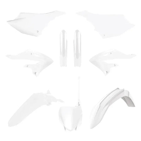 POLISPORT Plastic Kit - White Yamaha YZ125/250
