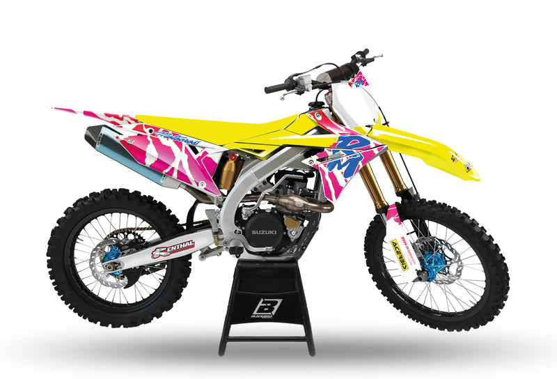BLACKBIRD Retro Graphic Kit - Suzuki RMZ 250/450