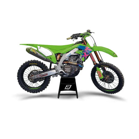 BLACKBIRD Retro Graphic Kit - Kawasaki KX125/250