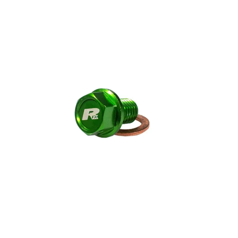 RFX PRO MAGNETIC DRAIN BOLT, GRN | Femon Parts