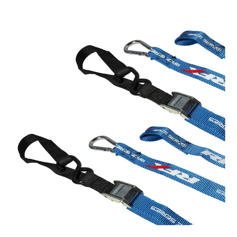RFX Race Series 1.0 Tie Downs (GB LTD) With Extra Loop And Carabiner Clip | Femon Parts