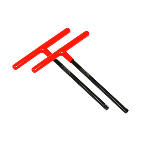 RFX Pro T-Bar Set (Black/Orange) Standard Reach with Rubber Handle - KTM & Husqvarna 6mm/T45 | Femon Parts