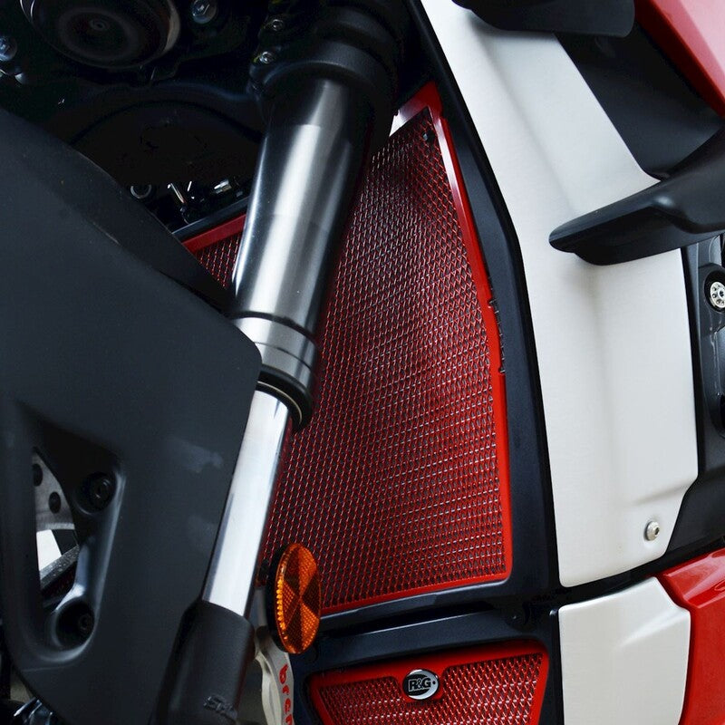 R&G RADIATOR GUARD, RED