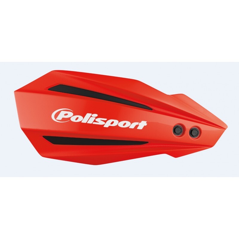 Polisport Handguards MX BULLIT Red- HONDA CRF