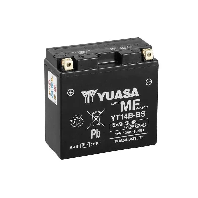 YUASA W/C Battery Maintenance Free Factory Activated - YT14B FA