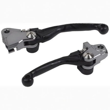 POLISPORT Pivot Unbreakable Lever Set Black - Honda CR125R / 250R
