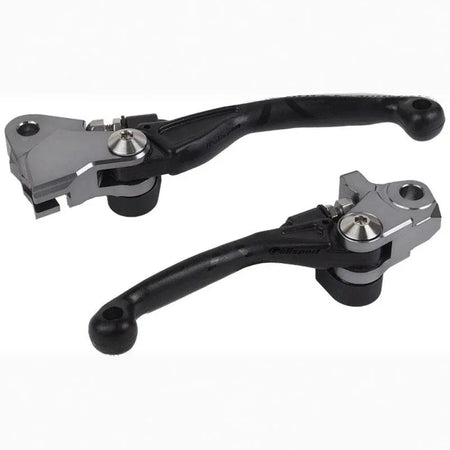 POLISPORT Pivot Unbreakable Lever Set Black - Husqvarna