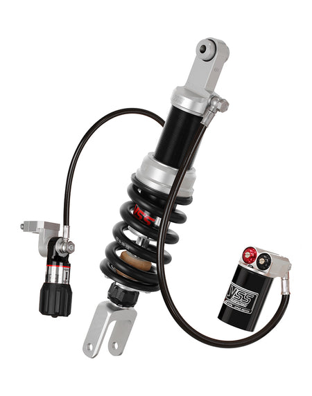 YSS Mono schokdemper achter met extern reservoir aan (MX456-330H1RWL58-858)