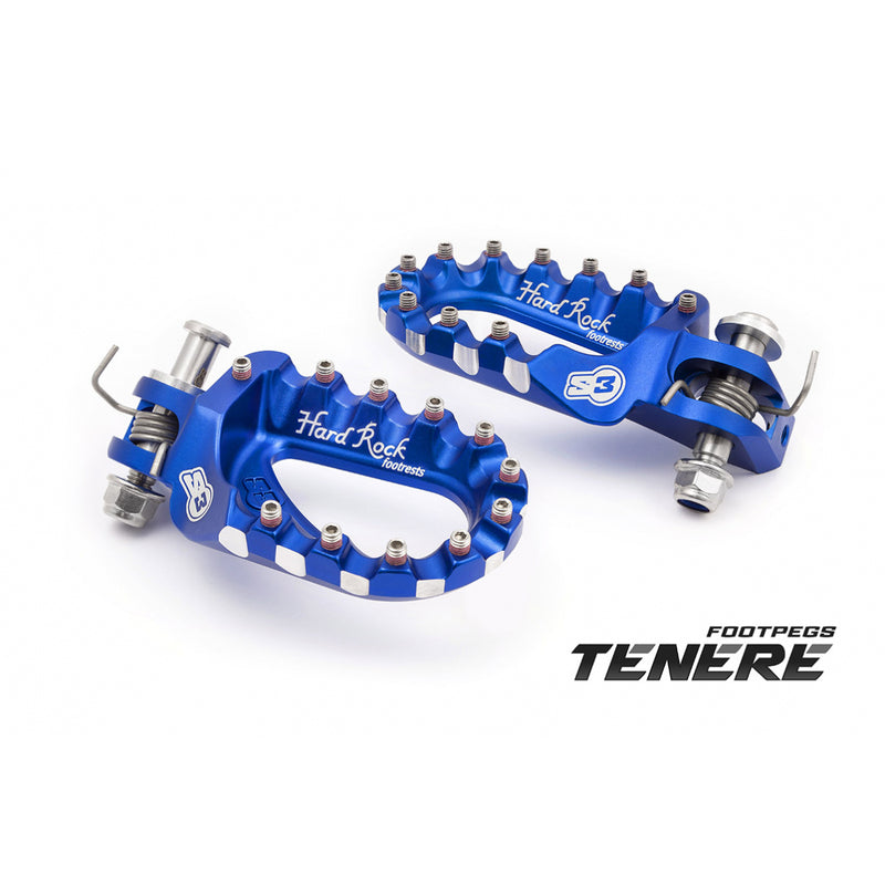 S3 Parts Hard Rock Footrests - Yamaha Ténéré 700