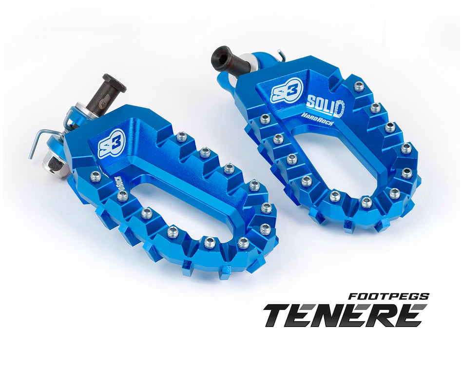 S3 Parts FOOTREST S3 SOLID TÉNÉRÉ BLUE