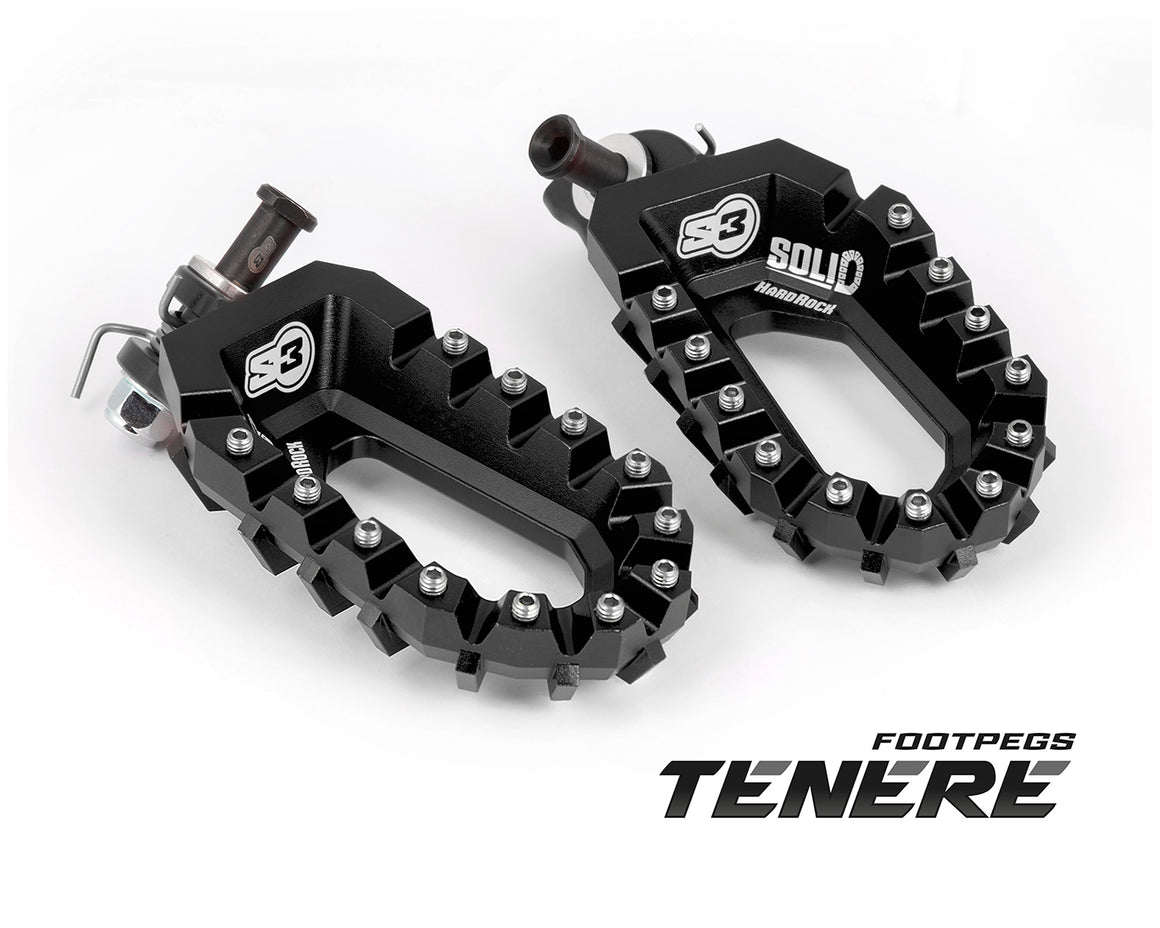 S3 Parts FOOTREST S3 SOLID TÉNÉRÉ BLK